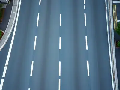 完成した道路